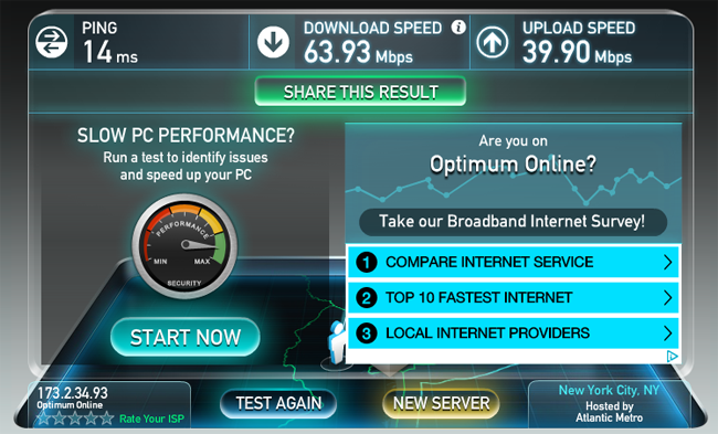 Wireless N vs Wireless AC - Internet Speed Comparison